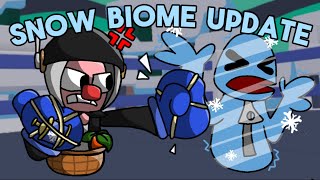 YEEPS NEW SNOW BIOME UPDATE (Promo codes + Coin stashes + MORE)