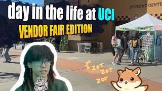 Week in the Life at UC Irvine... but I'm a vendor fair booth