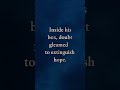 زمزمه پایان ،درخشش شک،whispered-Gleam Douht