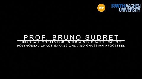 EU Regional School 2024 with Prof. Bruno Sudret