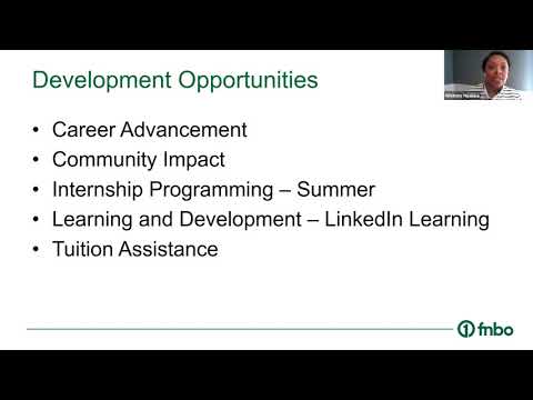 First National Bank of Omaha Employer Info Session for Job-Seeking Students