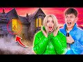 Sleepover in Haunted House! 24 Hours Rich vs Poor Tour in Demonized House