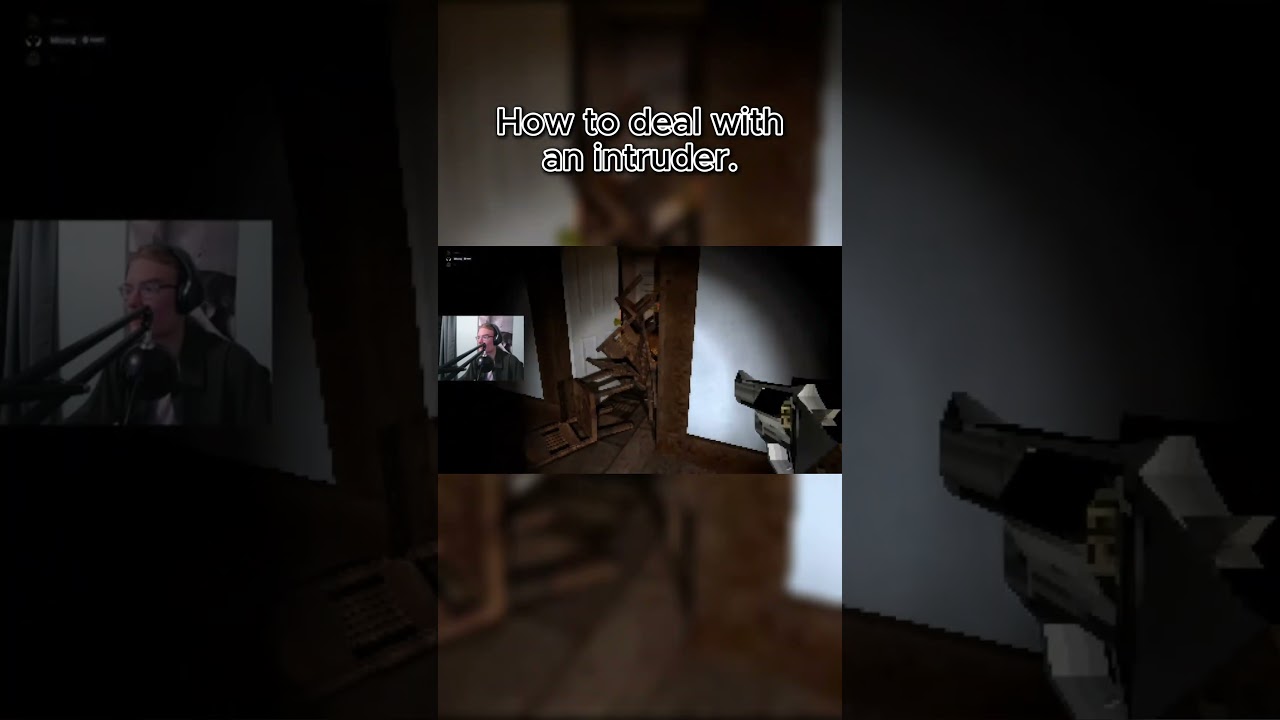 How to deal with an intruder.  