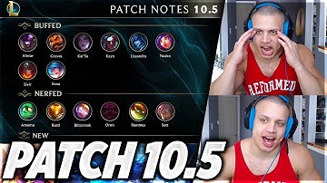 TYLER1 PATCH 10.5 RUNDOWN & ETERNALS REACTION