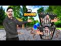 24 Hours in Mini Jail Challenge   24 घंटे इस पिंजरे से बाहर नहीं आ सकता   Will I Survive