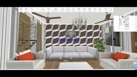 Autodesk autocad homestyler 3D map making and Interior designing done b y myself for a 35*70 house