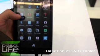 Hands on ZTE V9+ Tablet (GREEK).avi