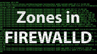 Firewalls Tutorial #5 - Gängige Zones in Firewalld