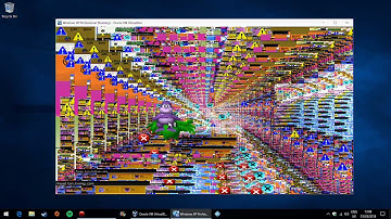 Memz  Trojan running on Windows XP (VirtualBox)