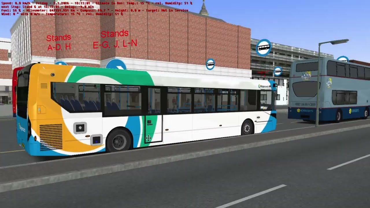 *MMC Thrash* OMSI 2 - 1 - Yaddlethorpe Circular