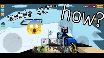 [fixed] how to get guns in sandbox (update 21.7)pixel gun 3d