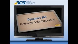 Dynamics 365 Demo: Sales Processing Innovation