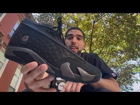BEST OUT THE PACK? AIR JORDAN 14 ‘BLACK PACK’ IN HAND REVIEW!! 