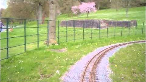 TRACK VIDEO Cyfarthfa Miniature Railway Merthyr Tydfil