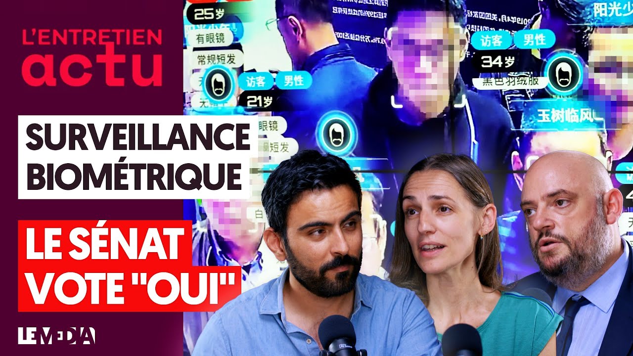 ⁣SURVEILLANCE DE MASSE : TOUT SUR LA LOI VOTÉE AU SÉNAT