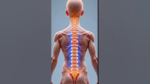 Spinal  Cord 3D Reveal  |  Transparent Back Anatomy Animation #SpinalCordAnimation, #3DBackAnatomy,