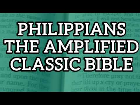 Philippians The Amplified Classic Audio Bible with Subtitles and Closed-Captions