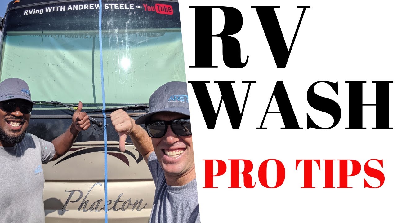 PRO RV WASH PROCESS VS. OPTIMUM NO RINSE WASH COMPARISON YouTube