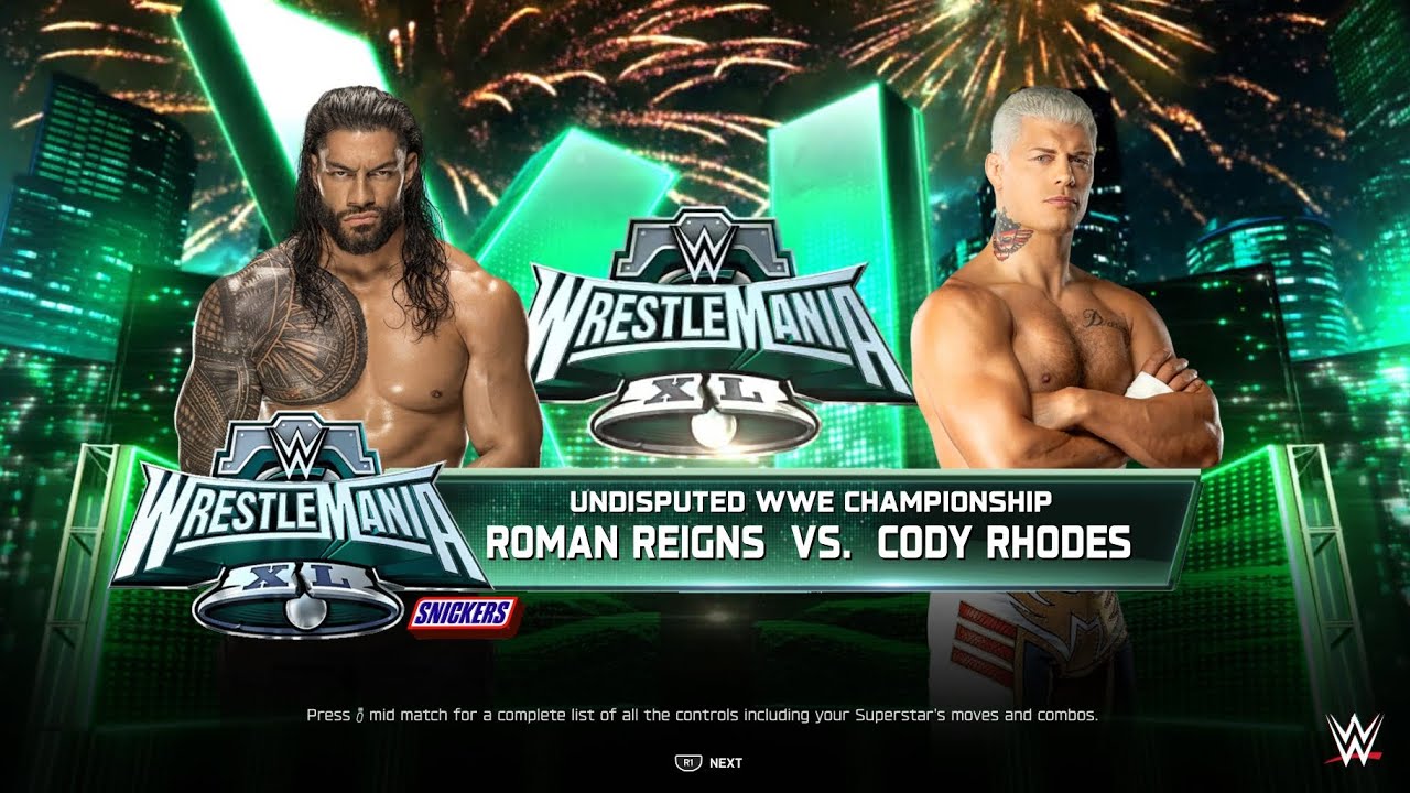 Roman Reigns vs Cody Rhodes – Hell in a Cell Brutal Match | WWE 2K25 Dream Fight #shorts #viral 