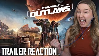 REACTING to the Star Wars Outlaws - Official Reveal Trailer | Xbox Games Showcase 2023