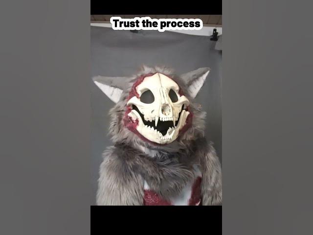 Trust The Process #fursuit #fursuitmaker #costume #cosplay  #furry