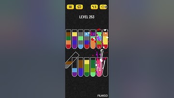 water sort puzzle level 253