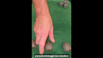 The 3 Shell Game with a cork ball!