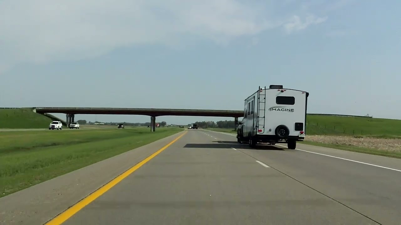 Interstate 29 - North Dakota (Exits 111 to 123) northbound
