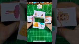 ☃️💙✨PAPER ART✨#art #shorts #comedy #funny#diy