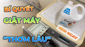 "Hé Lộ" 3 Nguyên Nhân Máy Giặt Không Xả Nước Xả Vải | Quần Áo Giặt Máy Không Thơm & Cách Khắc Phục