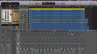 Mixing A Beat Live in Logic Pro X Using Waves Gold Plugins (Beat 01)