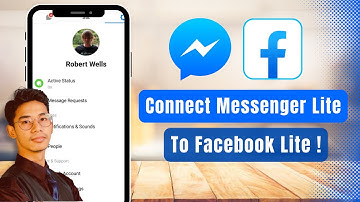 How to Connect Messenger Lite to Facebook Lite !