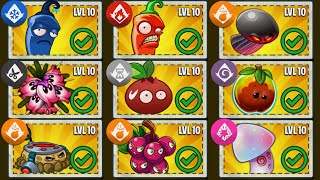 PvZ2 Survival - Only Use Once Plants Vs. All Zombies - PvZ2 Gameplay
