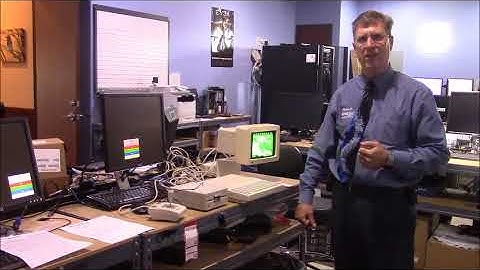 Repairing an Apple iiC at Impress Computers in Katy TX