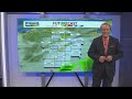 Cloudy & cool with showers on the way