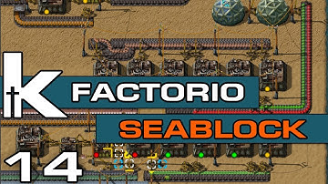 Factorio 0.17 | Sea Block Ep 14 | Red and Green Science