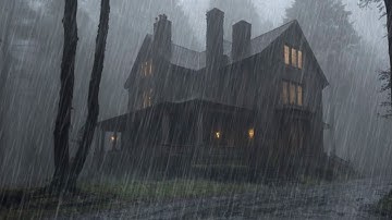 Rain Sounds for Sleeping - 99% Instantly Fall Asleep Fast with Relaxing Rain and Thunder at Night
