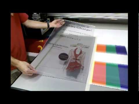 reed witting printing on clear acrylic youtube