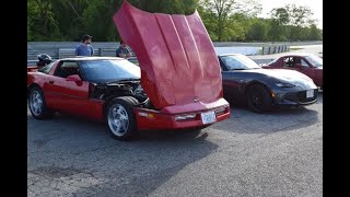 Stock L98 Corvette Takes On Scca Track Night
