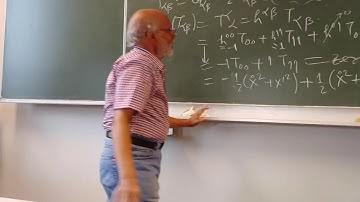 String Theory Lecture - 9 Part - 5/11 by Daya Shankar Kulshreshtha at the Univ. of Oldenburg