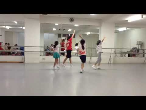 キッズダンシングA2 キッズダンス振付稽古 キッズガーデン高津教室 指導 神作彩葵咲　　キッズダンス教室