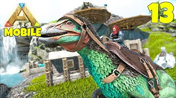 Taming Therizinosaurus for My Upcoming Boss Fight! - Ragnarok Episode 13 | Ark Mobile Advance