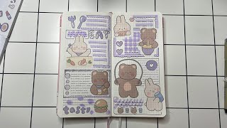 Lo-Fi ASMR💖|Page 5|Cute/Kawaii Journal Stickers|Sticker Diary🌸