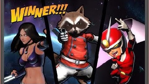 ULTIMATE MARVEL VS. CAPCOM 3 Rocket Raccoon X23 Vewtiful Joe