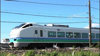 上沼垂色特急しらゆき2号【4K】E653系H202編成52M