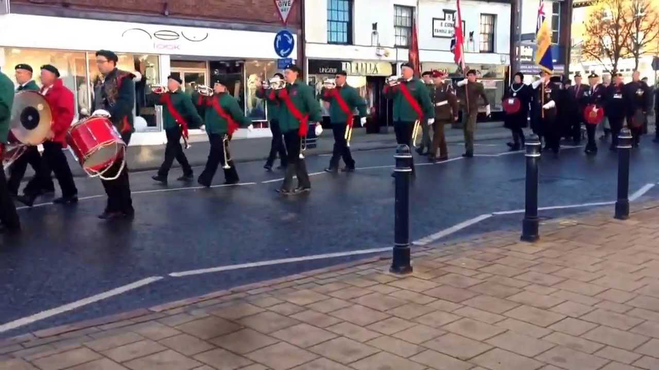 Donisthorpe Scout Band - Remembrance Sunday March 2013