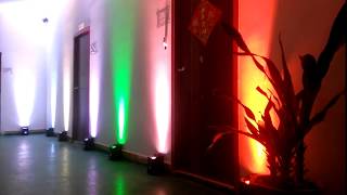 WLP-02B WIFI control 6pcs 18W RGBWA+UV 6in1 battery wireless led uplight
