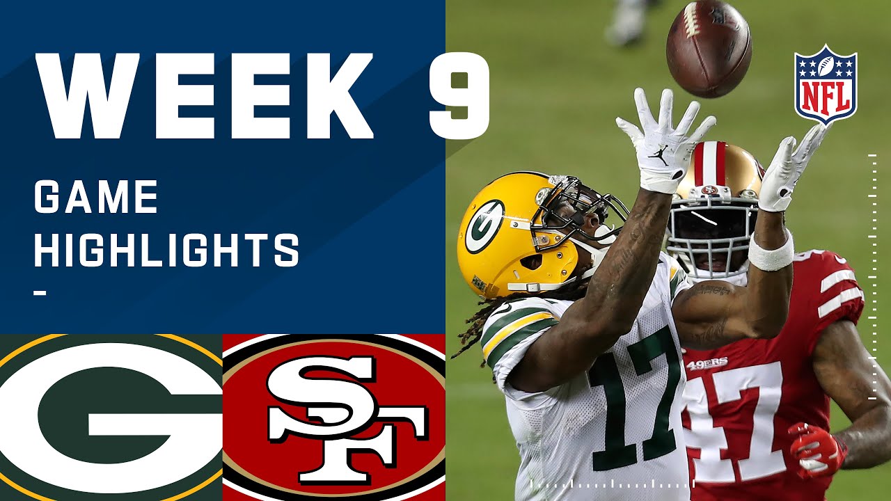 Packers vs. 49ers Week 9 Highlights | NFL 2020 - youtube