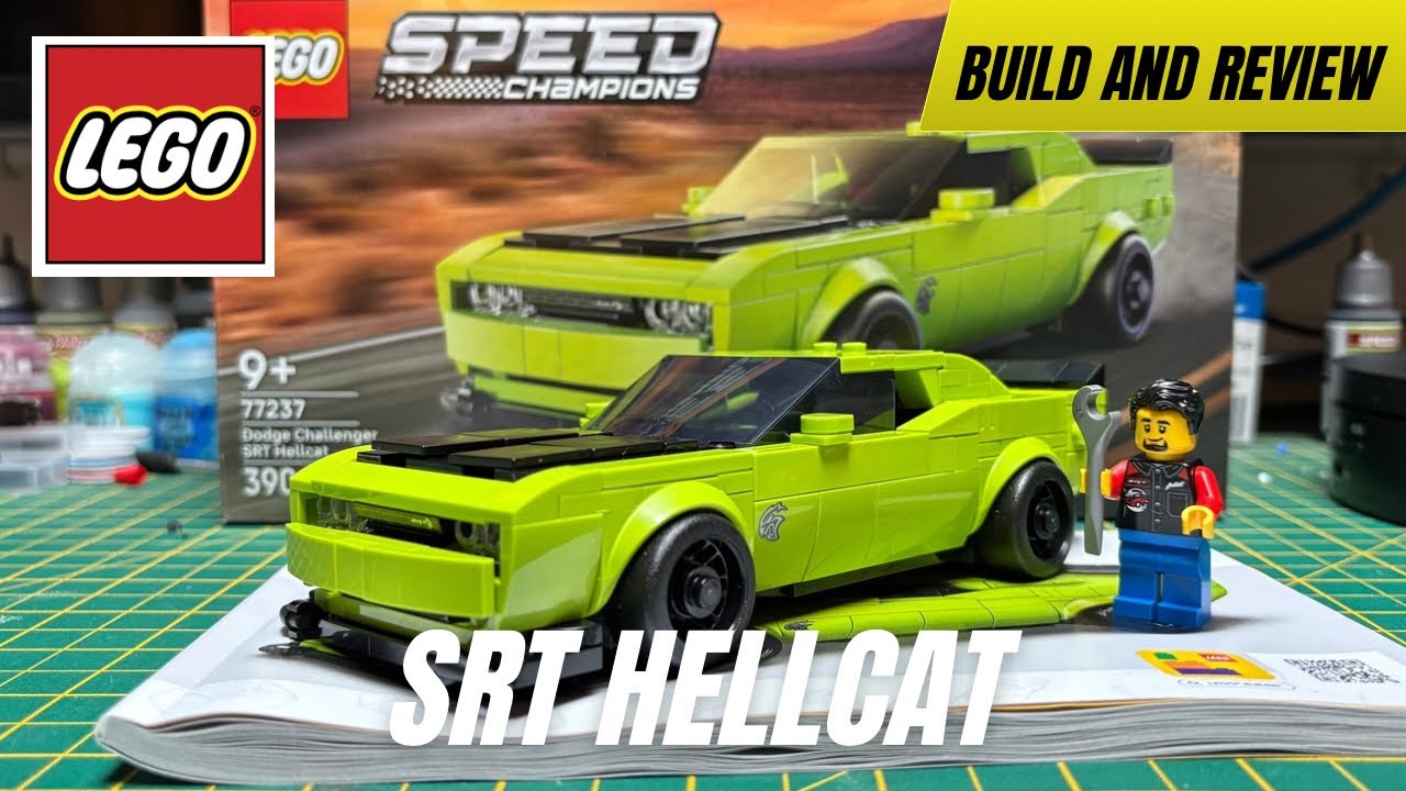 LEGO Speed Champions 77237 Dodge Challenger Hellcat Review – BEST ...
