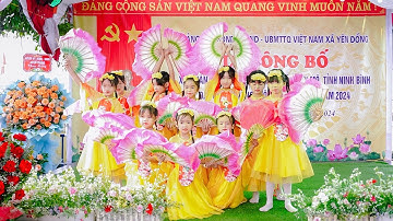 Đội thiếu nhi xóm Hàn Dưới xã Yên Đồng múa Cây Đa Quán Dốc